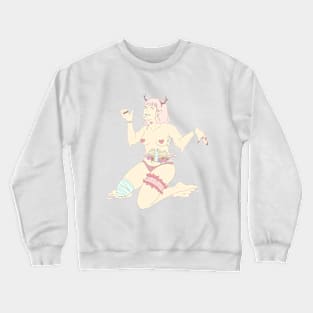 Pastel Drip Crewneck Sweatshirt
